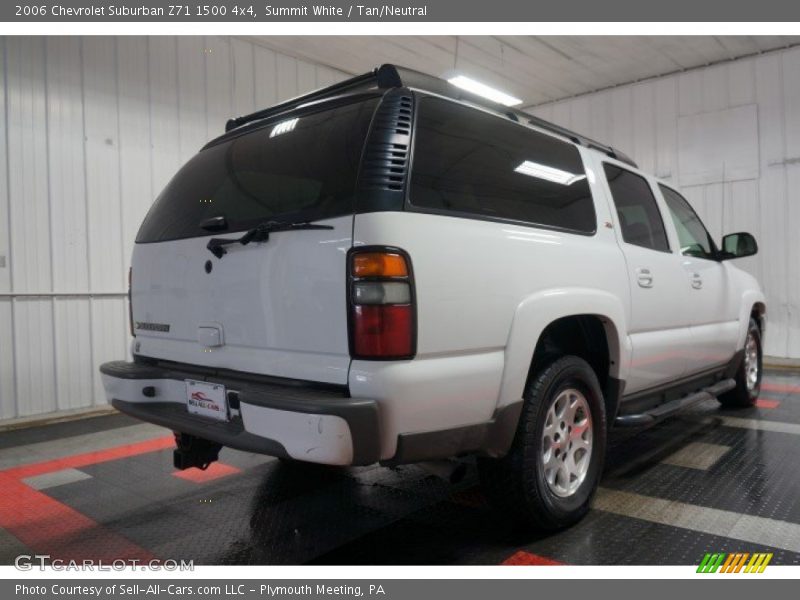 Summit White / Tan/Neutral 2006 Chevrolet Suburban Z71 1500 4x4