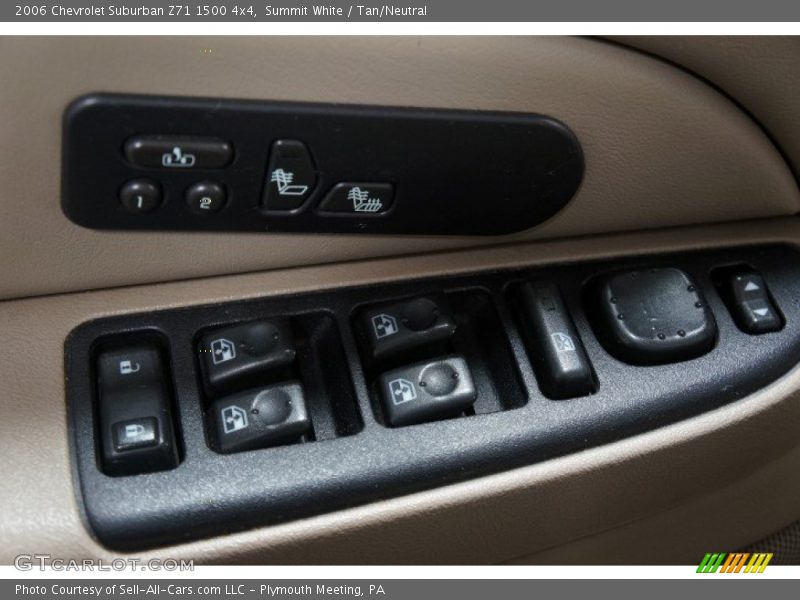 Summit White / Tan/Neutral 2006 Chevrolet Suburban Z71 1500 4x4