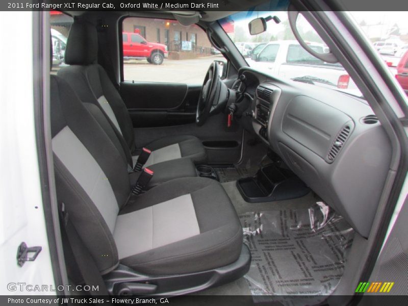 Oxford White / Medium Dark Flint 2011 Ford Ranger XLT Regular Cab