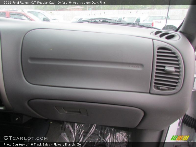 Oxford White / Medium Dark Flint 2011 Ford Ranger XLT Regular Cab