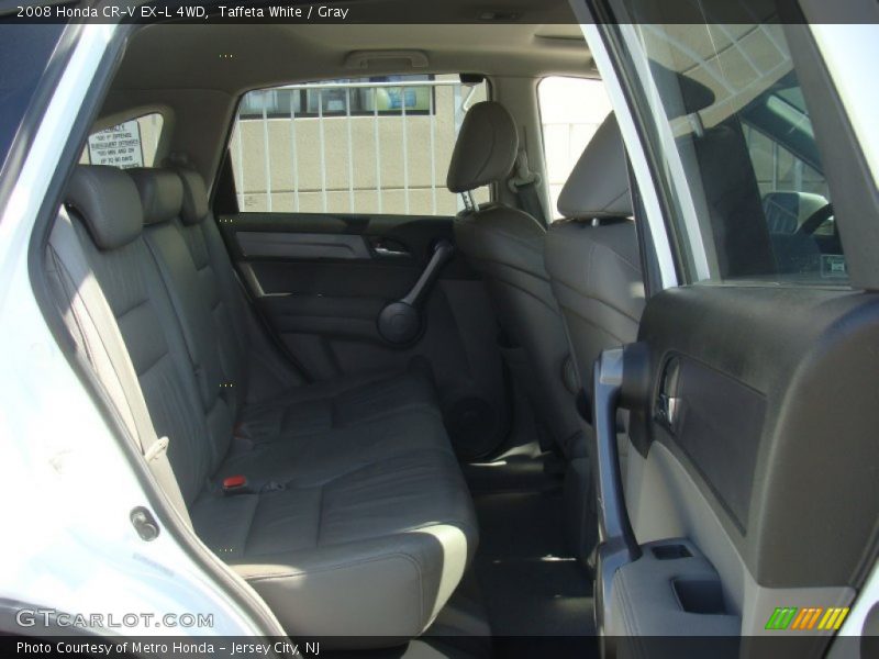 Taffeta White / Gray 2008 Honda CR-V EX-L 4WD