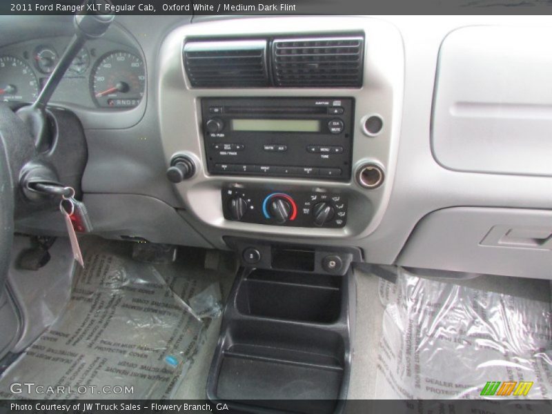 Oxford White / Medium Dark Flint 2011 Ford Ranger XLT Regular Cab