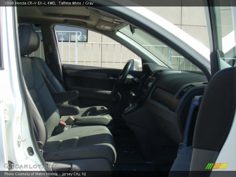 Taffeta White / Gray 2008 Honda CR-V EX-L 4WD