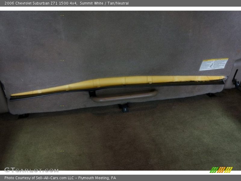 Summit White / Tan/Neutral 2006 Chevrolet Suburban Z71 1500 4x4