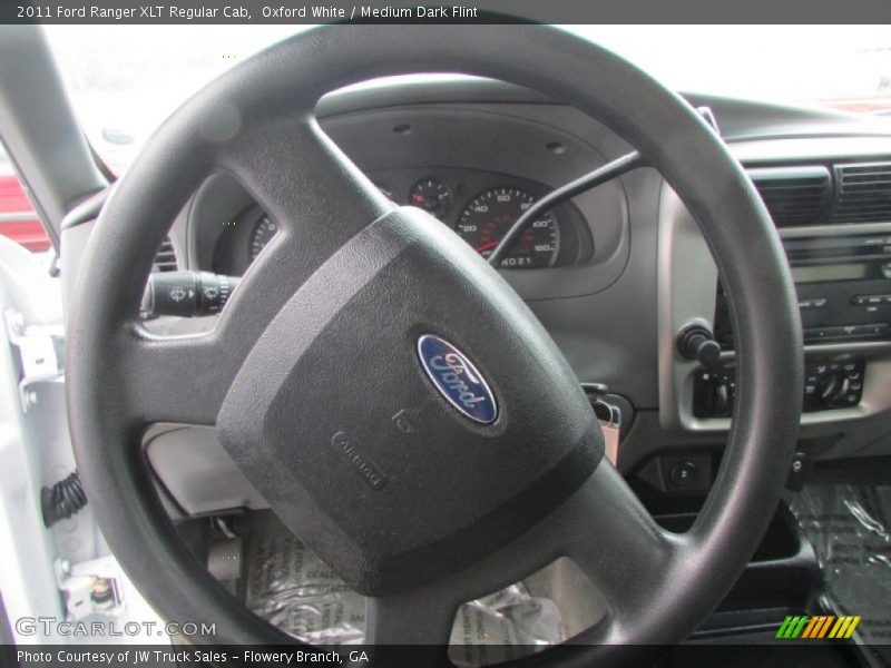 Oxford White / Medium Dark Flint 2011 Ford Ranger XLT Regular Cab