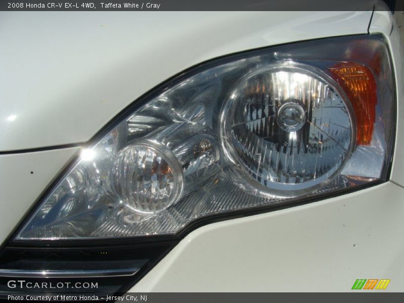 Taffeta White / Gray 2008 Honda CR-V EX-L 4WD