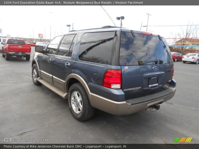 Medium Wedgewood Blue Metallic / Medium Parchment 2004 Ford Expedition Eddie Bauer 4x4