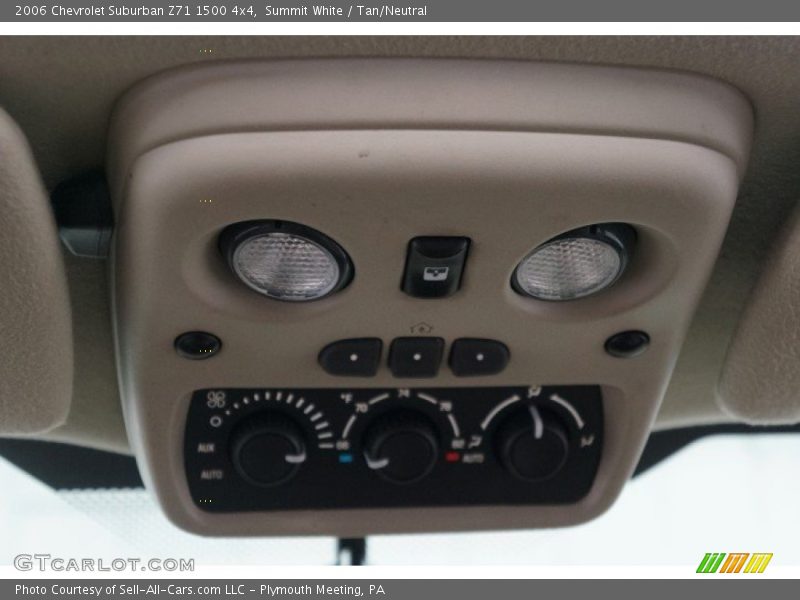 Summit White / Tan/Neutral 2006 Chevrolet Suburban Z71 1500 4x4