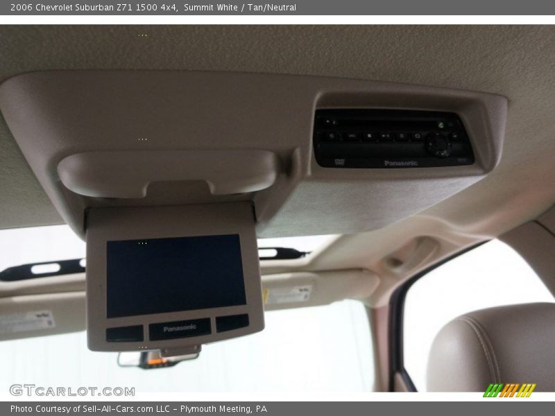 Summit White / Tan/Neutral 2006 Chevrolet Suburban Z71 1500 4x4