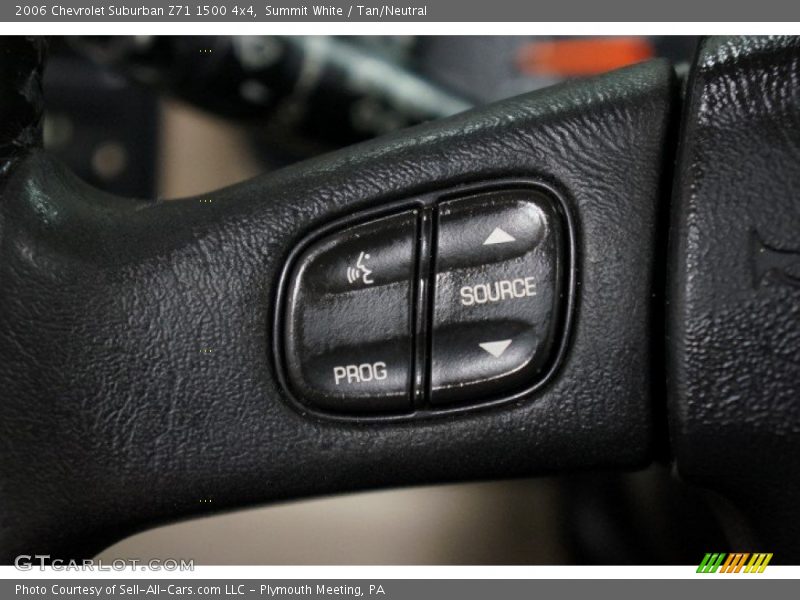 Summit White / Tan/Neutral 2006 Chevrolet Suburban Z71 1500 4x4