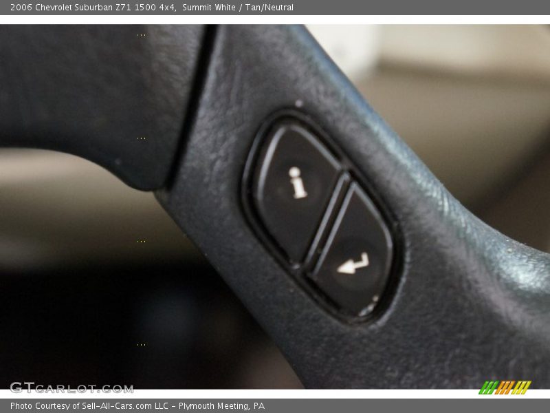 Summit White / Tan/Neutral 2006 Chevrolet Suburban Z71 1500 4x4