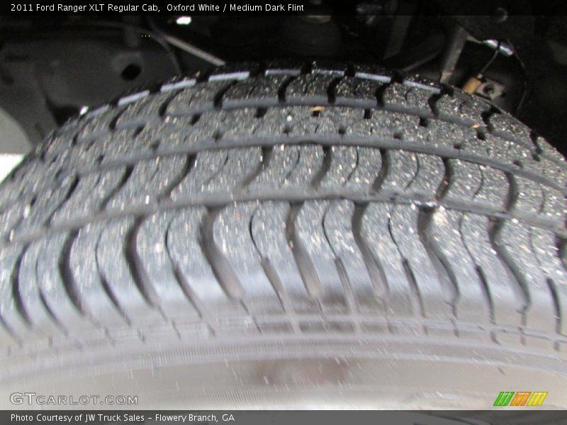 Oxford White / Medium Dark Flint 2011 Ford Ranger XLT Regular Cab