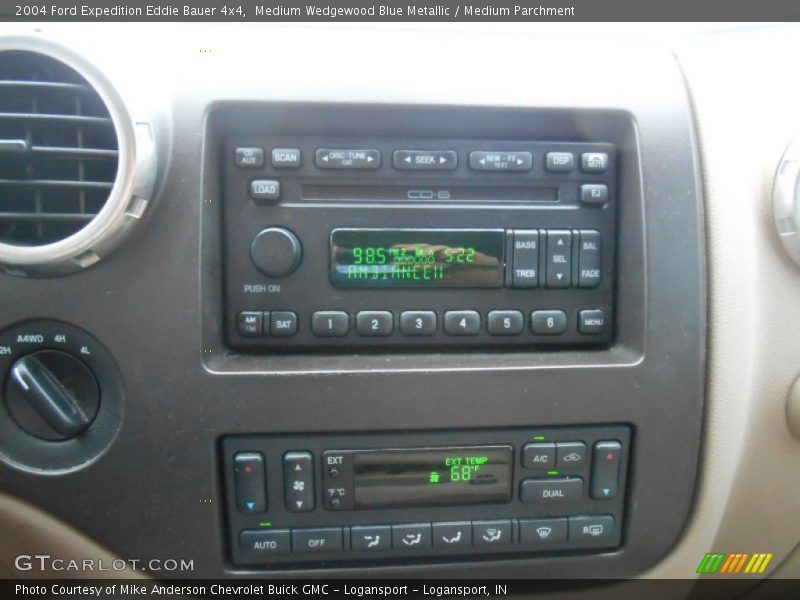 Medium Wedgewood Blue Metallic / Medium Parchment 2004 Ford Expedition Eddie Bauer 4x4