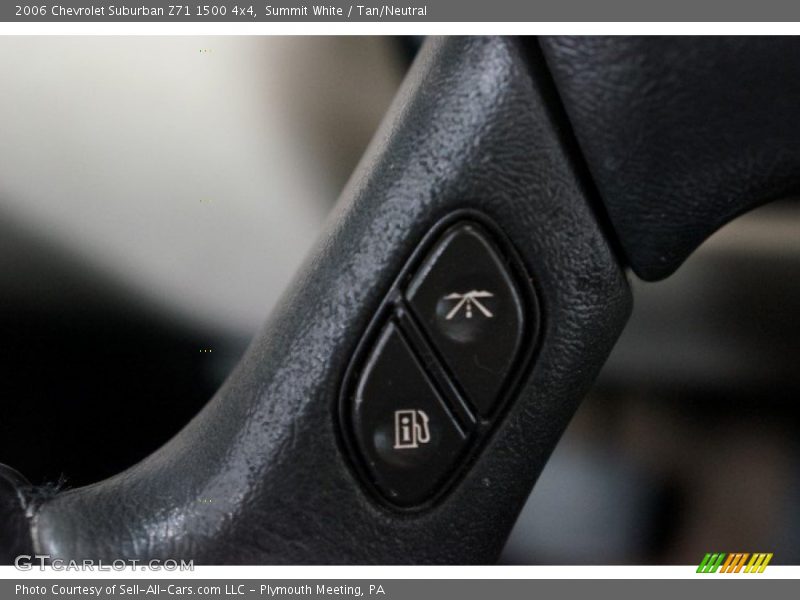 Summit White / Tan/Neutral 2006 Chevrolet Suburban Z71 1500 4x4