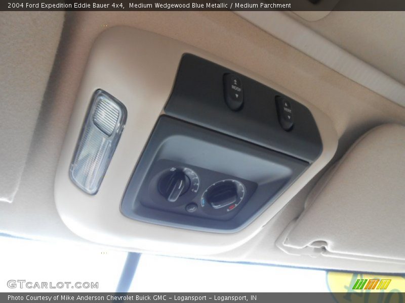 Medium Wedgewood Blue Metallic / Medium Parchment 2004 Ford Expedition Eddie Bauer 4x4