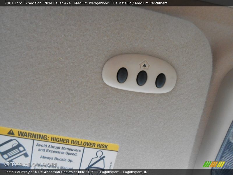 Medium Wedgewood Blue Metallic / Medium Parchment 2004 Ford Expedition Eddie Bauer 4x4