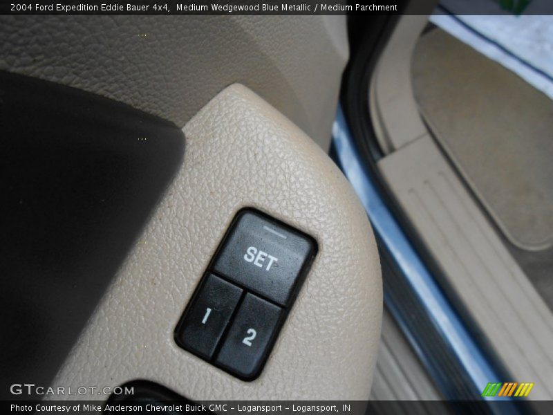 Medium Wedgewood Blue Metallic / Medium Parchment 2004 Ford Expedition Eddie Bauer 4x4