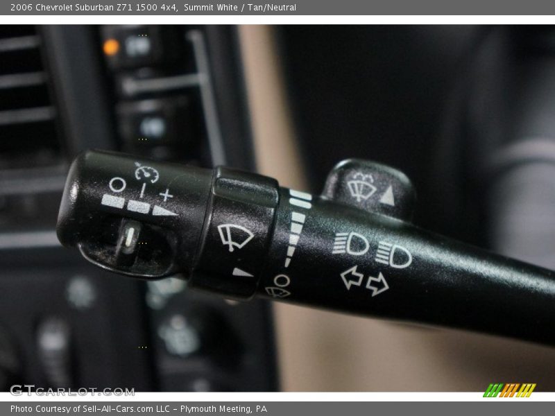Summit White / Tan/Neutral 2006 Chevrolet Suburban Z71 1500 4x4