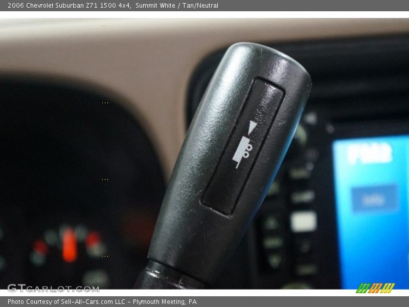 Summit White / Tan/Neutral 2006 Chevrolet Suburban Z71 1500 4x4