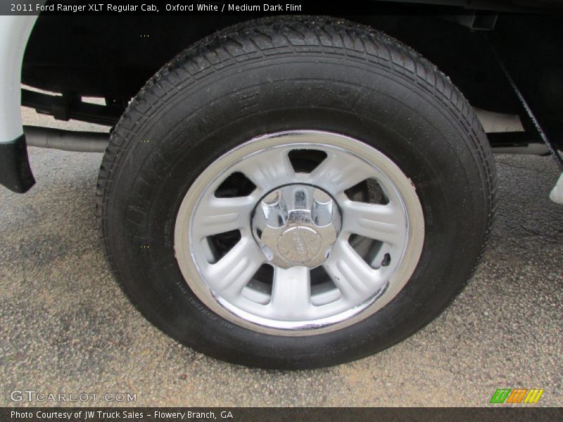 Oxford White / Medium Dark Flint 2011 Ford Ranger XLT Regular Cab
