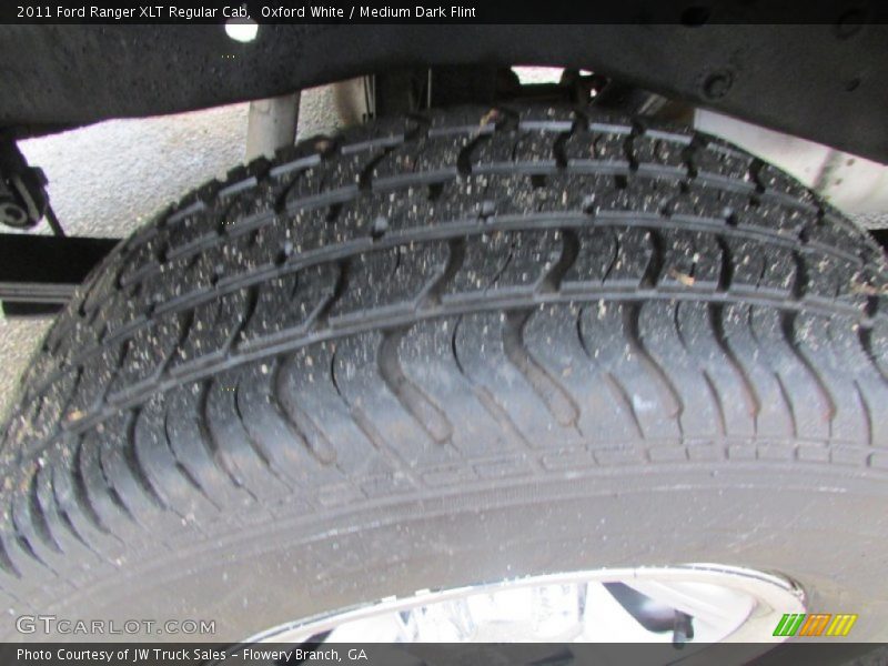 Oxford White / Medium Dark Flint 2011 Ford Ranger XLT Regular Cab