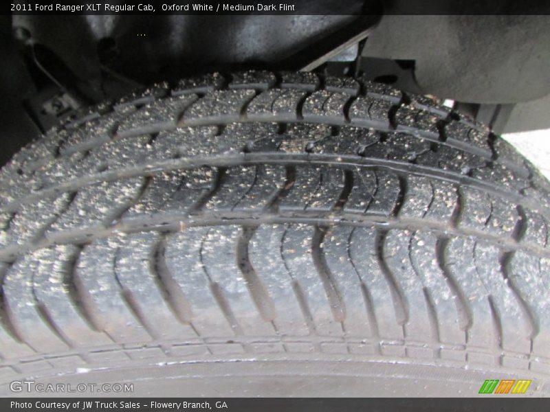 Oxford White / Medium Dark Flint 2011 Ford Ranger XLT Regular Cab