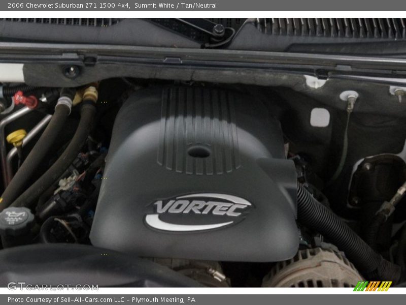 Summit White / Tan/Neutral 2006 Chevrolet Suburban Z71 1500 4x4
