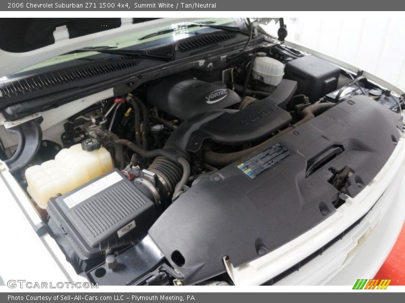 Summit White / Tan/Neutral 2006 Chevrolet Suburban Z71 1500 4x4