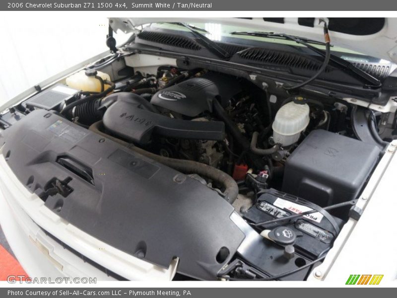 Summit White / Tan/Neutral 2006 Chevrolet Suburban Z71 1500 4x4
