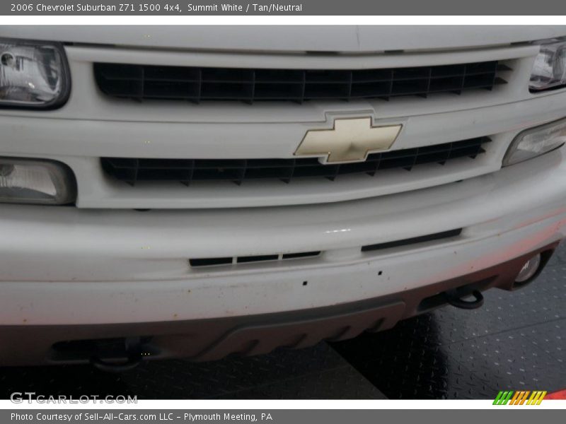 Summit White / Tan/Neutral 2006 Chevrolet Suburban Z71 1500 4x4