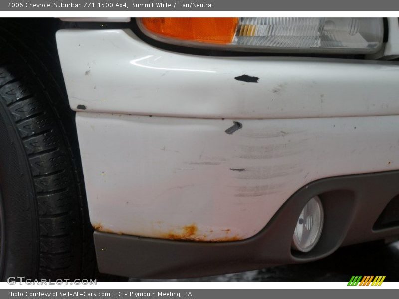 Summit White / Tan/Neutral 2006 Chevrolet Suburban Z71 1500 4x4