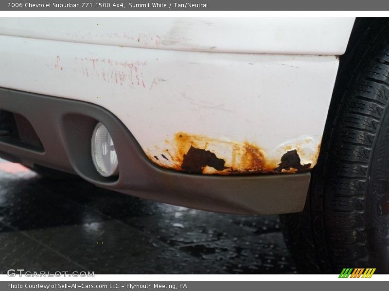 Summit White / Tan/Neutral 2006 Chevrolet Suburban Z71 1500 4x4