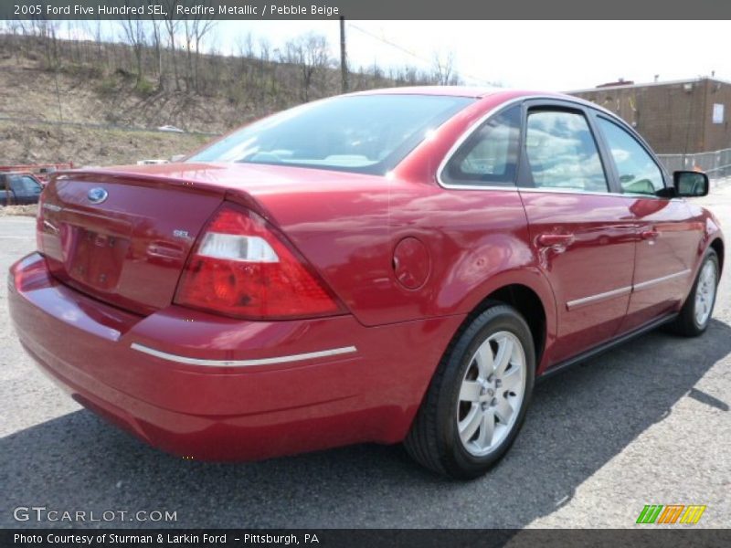 Redfire Metallic / Pebble Beige 2005 Ford Five Hundred SEL