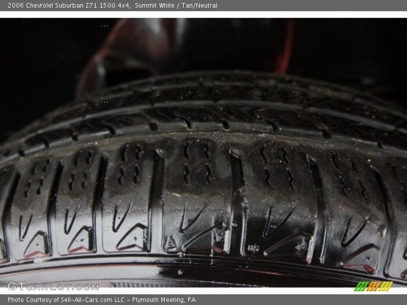 Summit White / Tan/Neutral 2006 Chevrolet Suburban Z71 1500 4x4