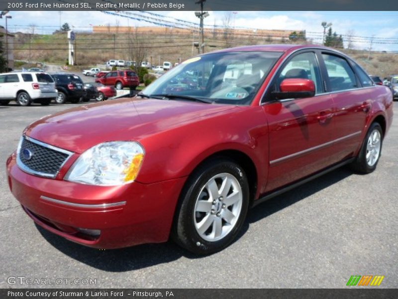 Redfire Metallic / Pebble Beige 2005 Ford Five Hundred SEL