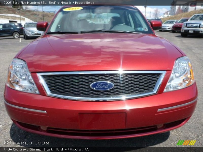 Redfire Metallic / Pebble Beige 2005 Ford Five Hundred SEL