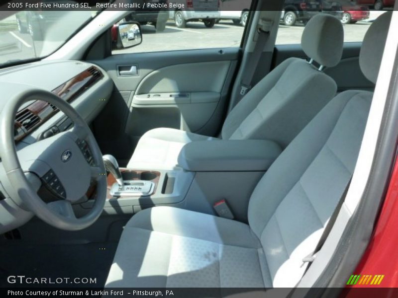 Redfire Metallic / Pebble Beige 2005 Ford Five Hundred SEL