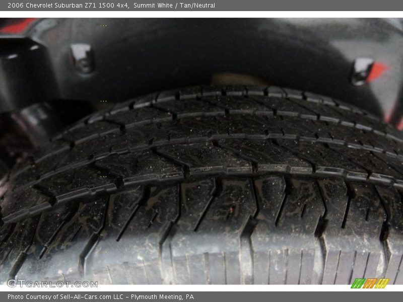 Summit White / Tan/Neutral 2006 Chevrolet Suburban Z71 1500 4x4