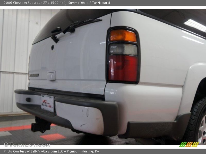 Summit White / Tan/Neutral 2006 Chevrolet Suburban Z71 1500 4x4