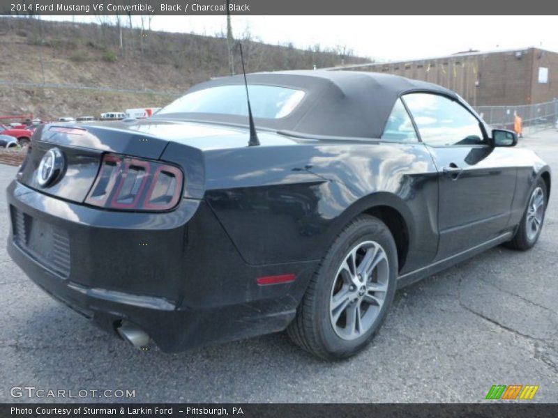 Black / Charcoal Black 2014 Ford Mustang V6 Convertible