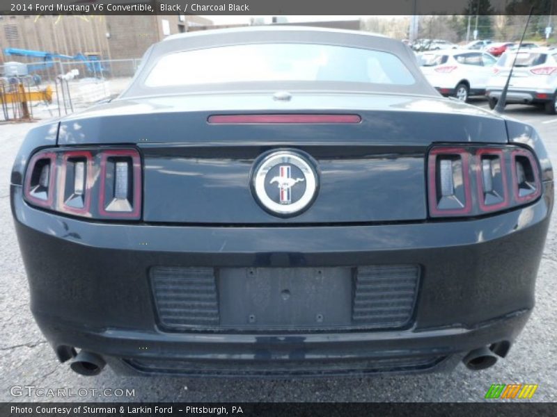Black / Charcoal Black 2014 Ford Mustang V6 Convertible