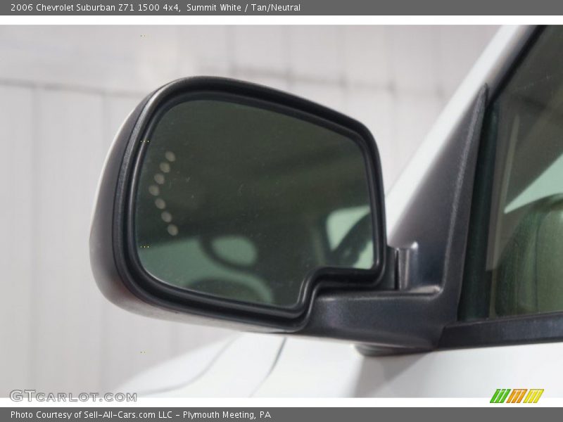 Summit White / Tan/Neutral 2006 Chevrolet Suburban Z71 1500 4x4