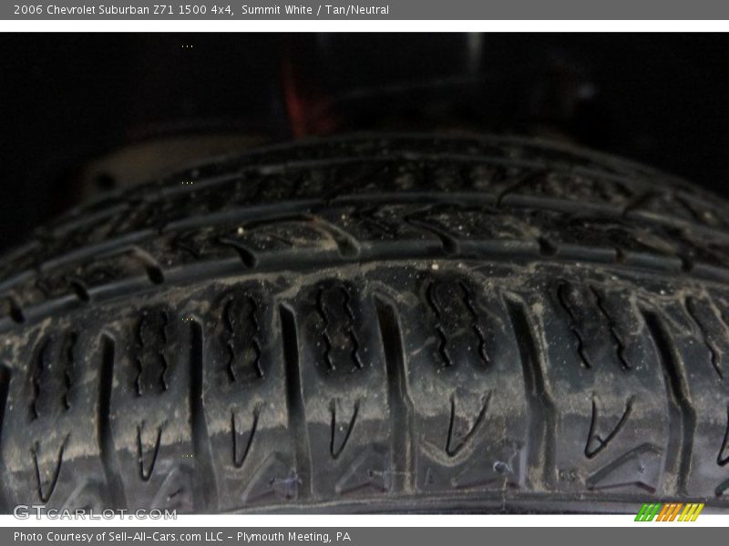 Summit White / Tan/Neutral 2006 Chevrolet Suburban Z71 1500 4x4