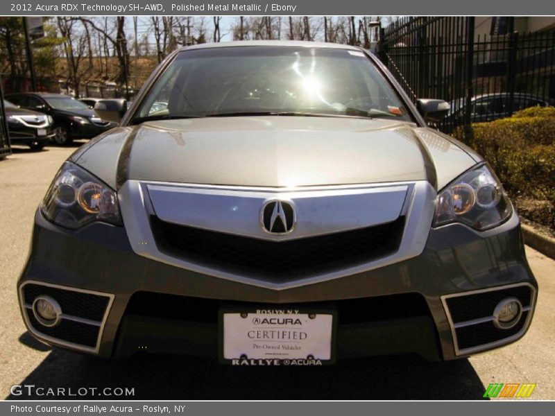 Polished Metal Metallic / Ebony 2012 Acura RDX Technology SH-AWD