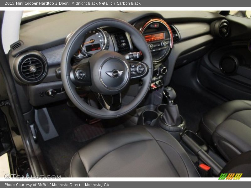 Midnight Black Metallic / Carbon Black 2015 Mini Cooper Hardtop 2 Door