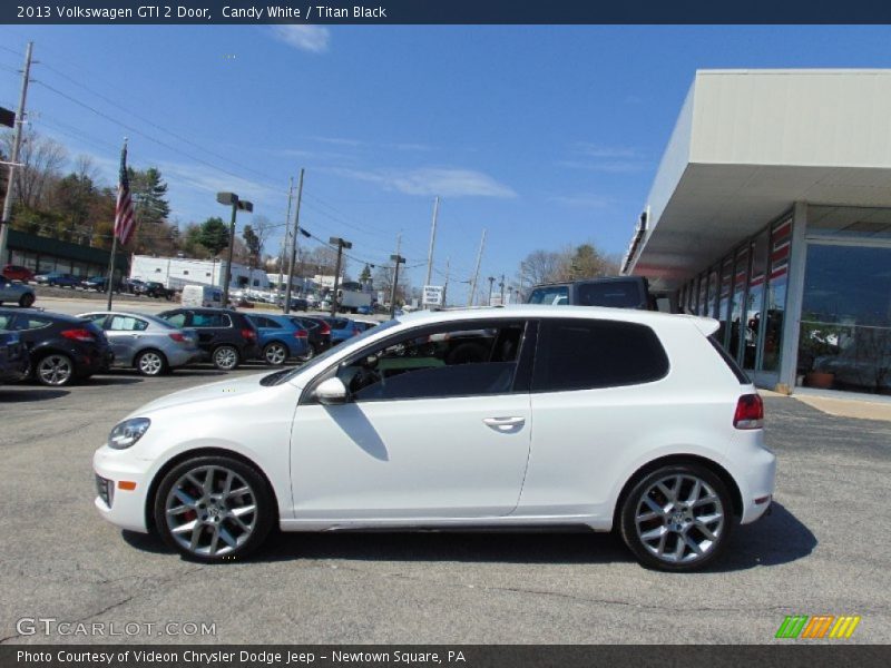 Candy White / Titan Black 2013 Volkswagen GTI 2 Door