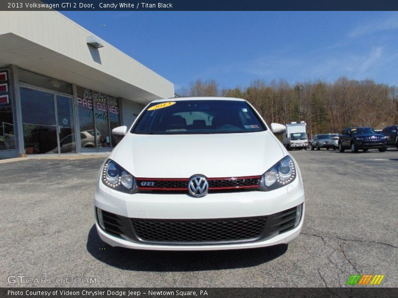 Candy White / Titan Black 2013 Volkswagen GTI 2 Door