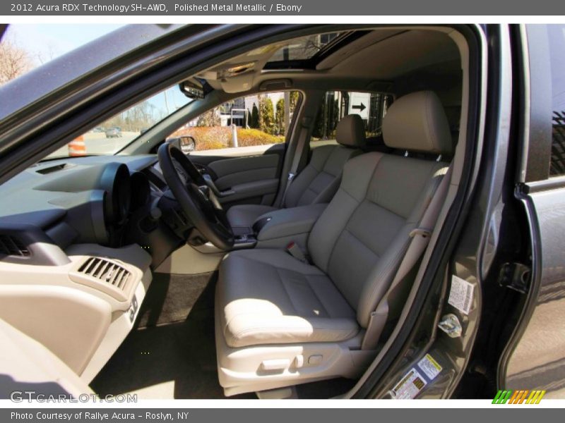 Polished Metal Metallic / Ebony 2012 Acura RDX Technology SH-AWD