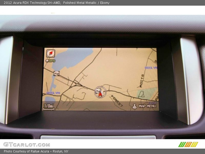 Polished Metal Metallic / Ebony 2012 Acura RDX Technology SH-AWD