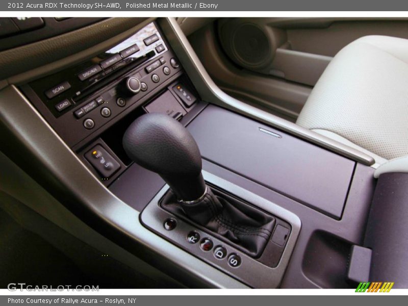 Polished Metal Metallic / Ebony 2012 Acura RDX Technology SH-AWD